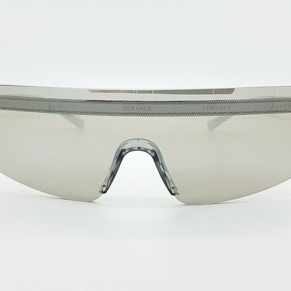 versace women's shield sunglasses